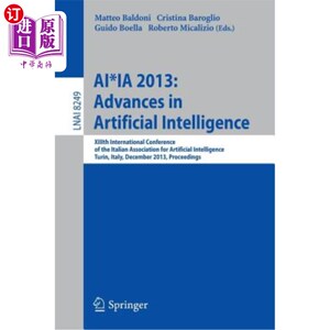 海外直订Ai*ia 2013: Advances in Artificial Intelligence: XIIIth International Conference Ai*ia 2013:人工智能