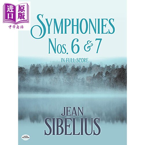 Symphonies Nos. 6 and 7 进口艺术 德沃夏克交响乐第6号和第7号作品全谱【中商原版】