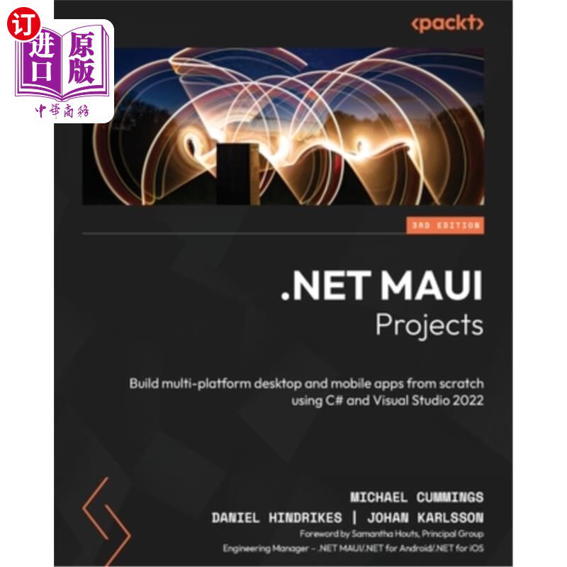 海外直订.NET MAUI Projects - Third Edition: Build multi-platform desktop and mobile apps .NET MAUI项
