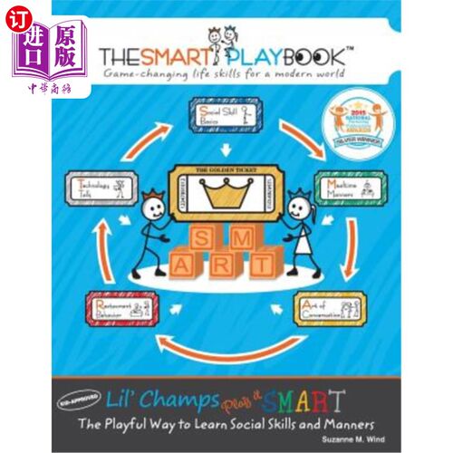 海外直订Lil' Champs Play it SMART: The Playful Way to Learn Social Skills and Manners Lil' Champs P