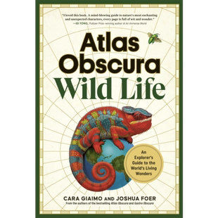 阿特拉斯世界野生动物指南 Wild Life 英文原版 Atlas Obscura 自然科学 生命科学 科学百科 科普百科【中商原版】