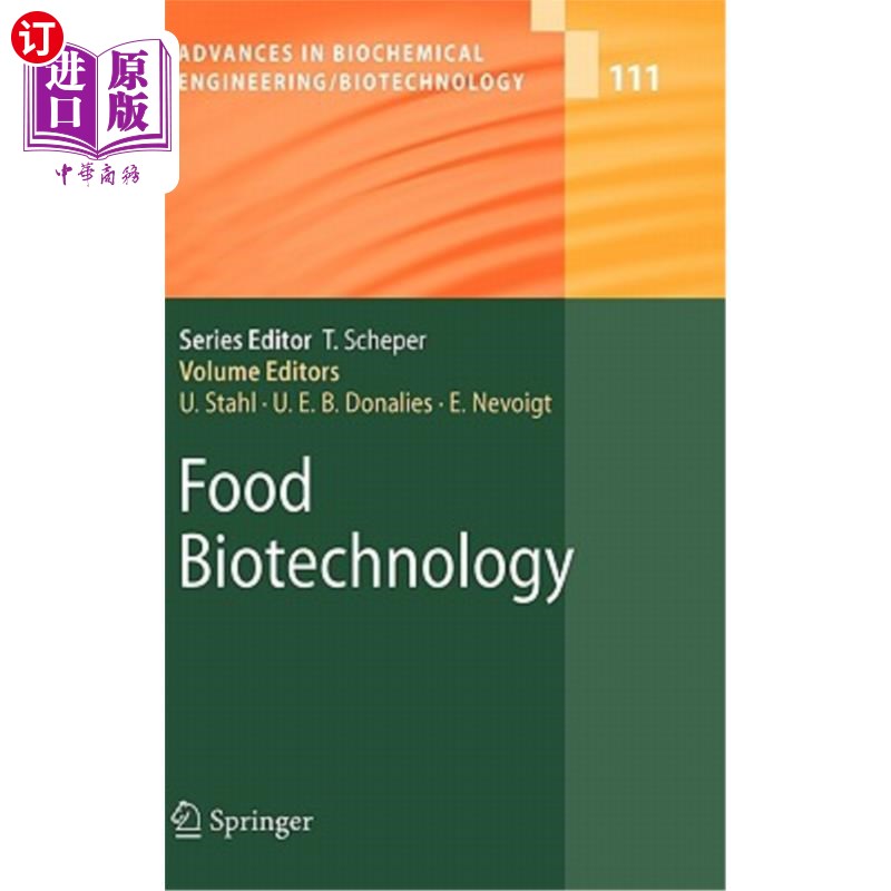 海外直订Food Biotechnology 食品生物技术