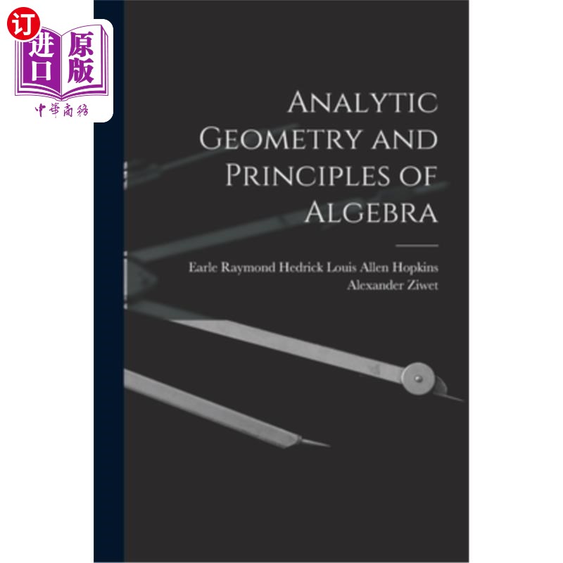 海外直订Analytic Geometry and Principles of Algebra 解析几何与代数原理“，