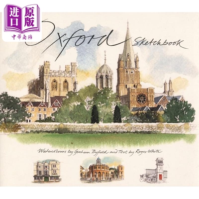 Oxford Sketchbook 进口艺术 水彩写生簿：牛津【中商原版】