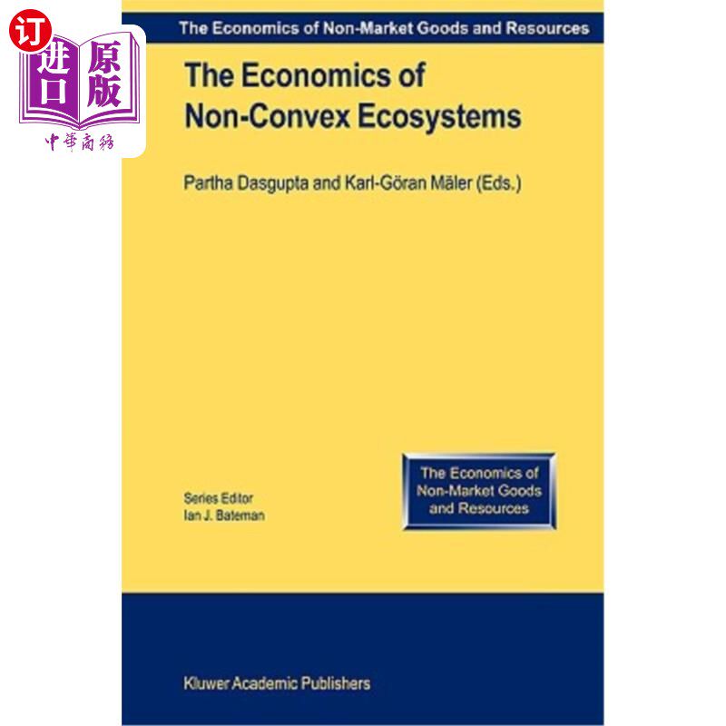 海外直订The Economics of Non-Convex Ecosystems 非凸生态系统的经济学