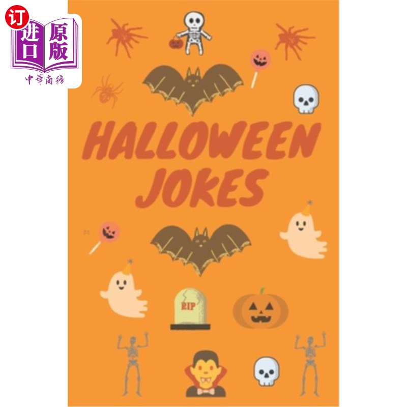 【中商海外直订】halloween jokes: fun halloween jokes and riddles
