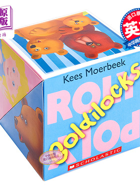 现货 金发女孩和三只熊 Roly Poly Pop-Up 学乐神奇翻转书 益智游戏书 立体书 单词启蒙 英文原版 3-6岁 吴敏兰推荐【中商原版】