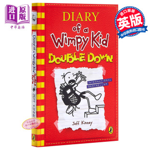 Kid 英国版 Diary 进口儿童小初文学幽默故事章节书 小屁孩日记11 英文原版 平装 Double Wimpy 中商原版 Down