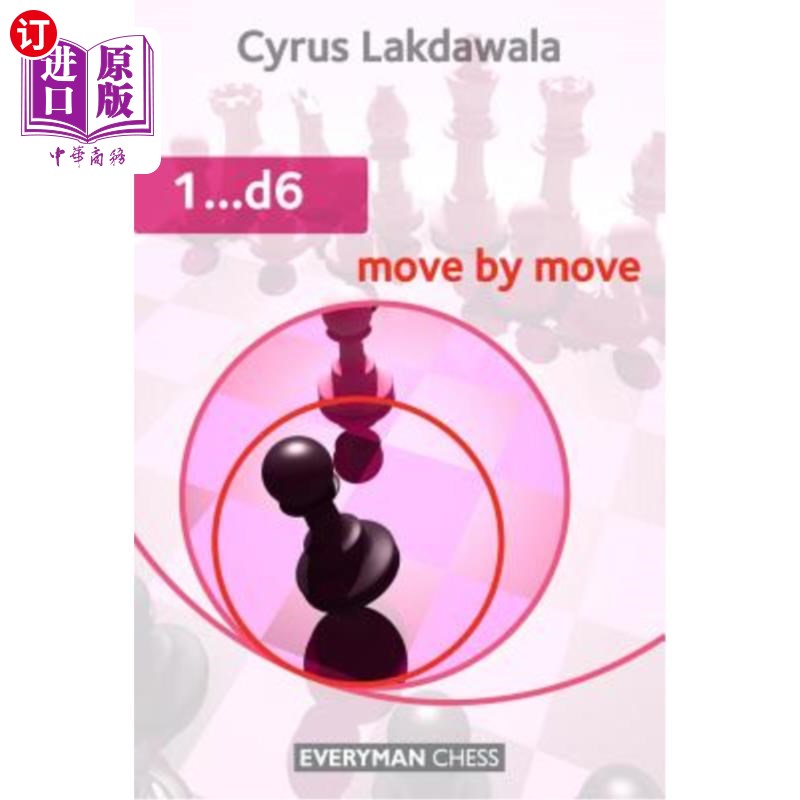 海外直订1..d6 Move by Move 1..d6 逐个移动