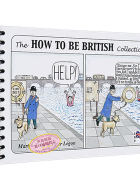 预售 如何成为一名英国人 英文原版 The How to be British Collection Martyn Alexander Ford 人文社科绘本【中商原版】