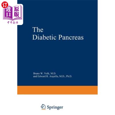海外直订The Diabetic Pancreas 糖尿病胰腺
