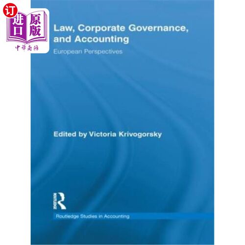 海外直订Law, Corporate Governance and Accounting: European Perspectives 法律，公司治理与会计：欧洲视角
