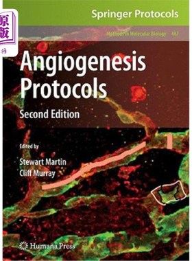海外直订医药图书Angiogenesis Protocols 血管生成协议