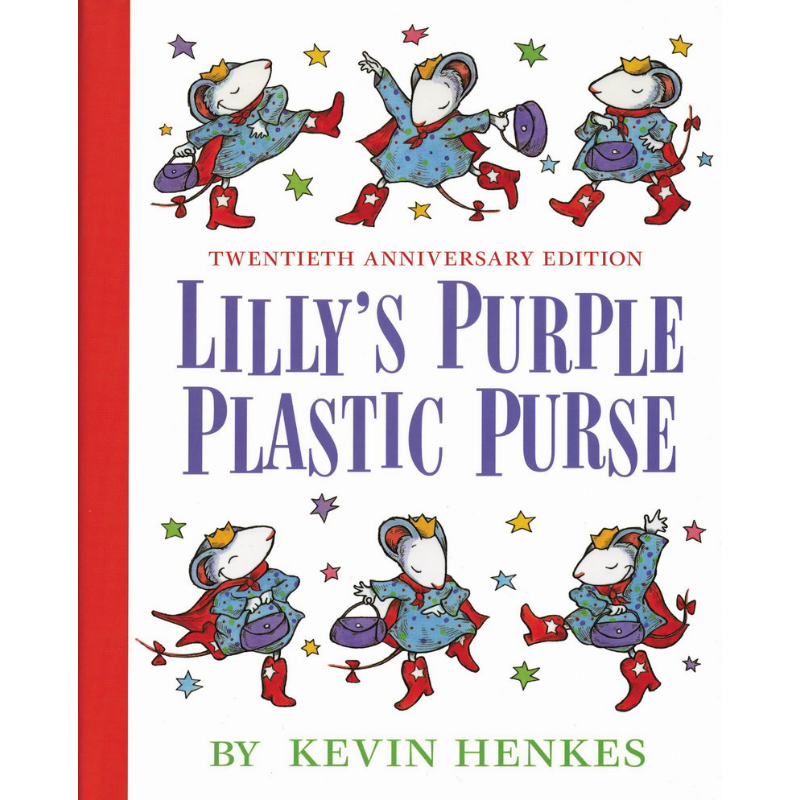 莉莉的紫色钱包 Kevin Henkes Lilly s Purple Plastic Purse 英文原版 儿童绘本 故事图画书 精装绘本 进口图书【中商原版】