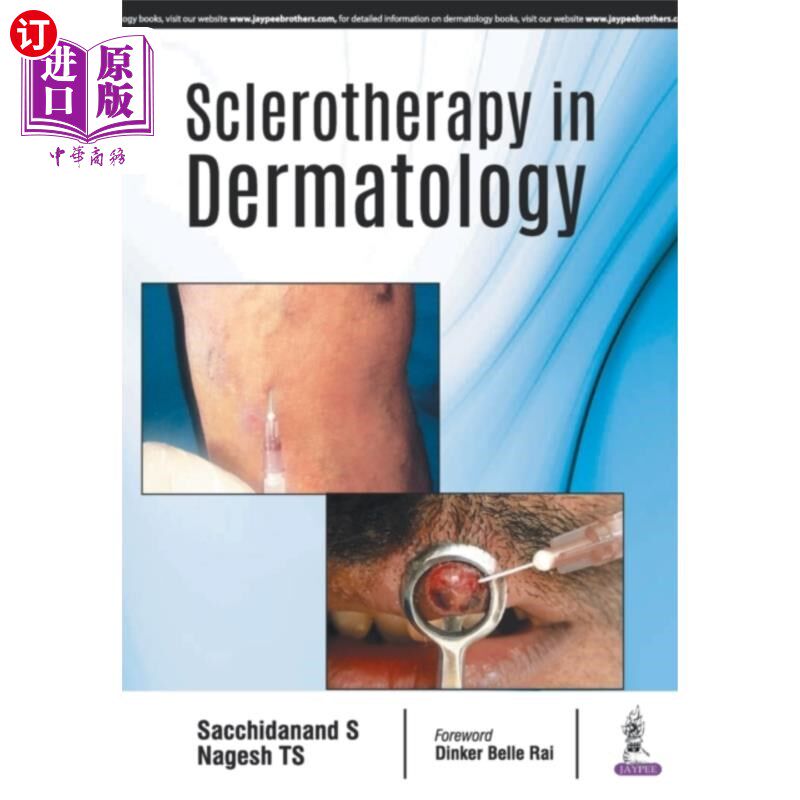 海外直订医药图书Sclerotherapy in Dermatology 皮肤硬化疗法