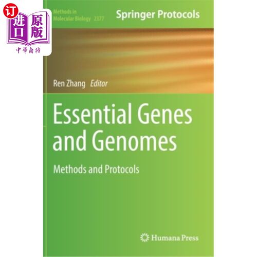 海外直订Essential Genes and Genomes: Methods and Protocols 基本基因与基因组:方法与协议