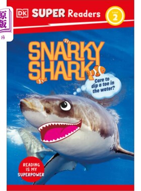 海外直订DK Super Readers Level 2 Snarky Shark DK超级读者2级