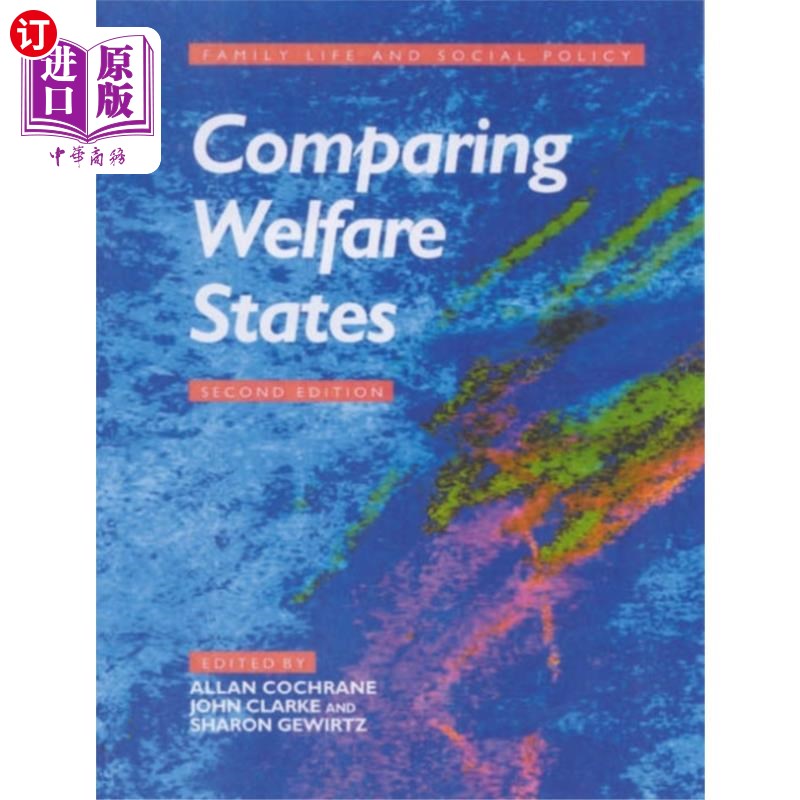 海外直订Comparing Welfare States 比较福利国家