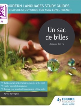 海外直订Modern Languages Study Guides: Un sac de billes 现代语言学习指南:Un sac de billes