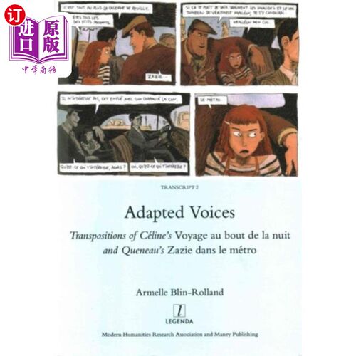 海外直订Adapted Voices 调整声音