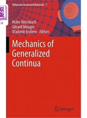 海外直订Mechanics of Generalized Continua 广义连续介质力学