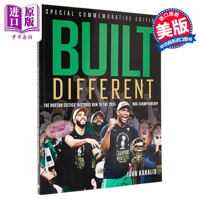 与众不同 波士顿凯尔特人队2024NBA总冠军纪念集 体育画报  Built Different 英文原版 Sports Illustrated 【中商原版】