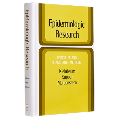 现货 Epidemiologic Research 英文原版 流行病学研究:原则和定量方法 David G. Kleinbaum【中商原版】