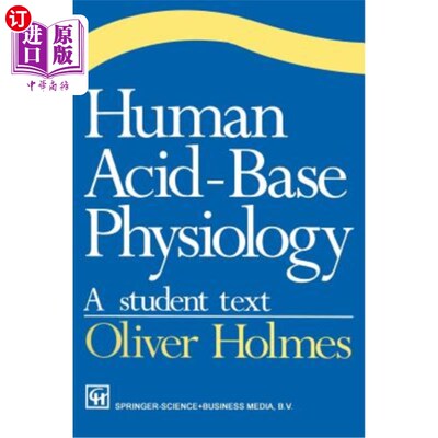 海外直订医药图书Human Acid-Base Physiology 人酸碱生理学