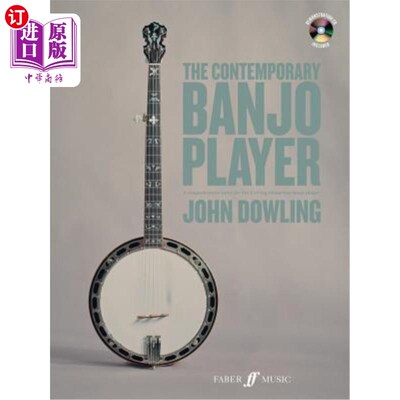 海外直订The Contemporary Banjo Player: Book & CD 当代班卓琴手:书和CD