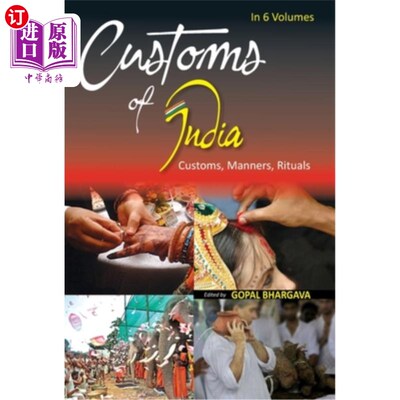 海外直订Customs of India: (Northern: Chandigarh, Delhi, Haryana, Himachal Pradesh, Jammu 印度海关:(北部:昌迪加尔，