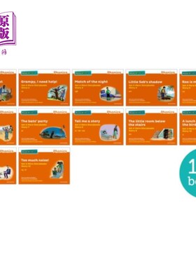 海外直订Read Write Inc. Phonics: Orange Set 4 More Story... Read Write公司四套故事书(每包120本)