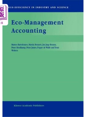 海外直订Eco-Management Accounting: Based Upon the Ecomac Research Projects Sponsored by  生态管理会计:基于欧盟环境与气