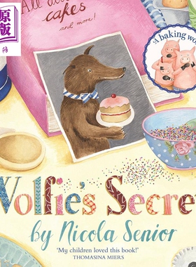 现货 Nicola Senior Wolfie’s Secret 狼群的秘密 英文原版 进口图书 儿童故事绘本图画书 趣味改编童话故事 0-5岁【中商原版】