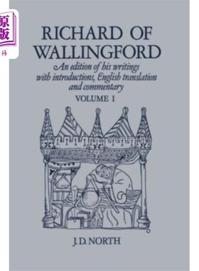 海外直订Richard of Wallingford Vol 1 沃林福德的理查德卷一