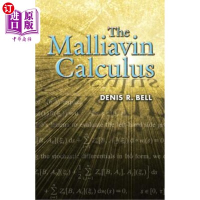 海外直订The Malliavin Calculus 马尔利亚文微积分