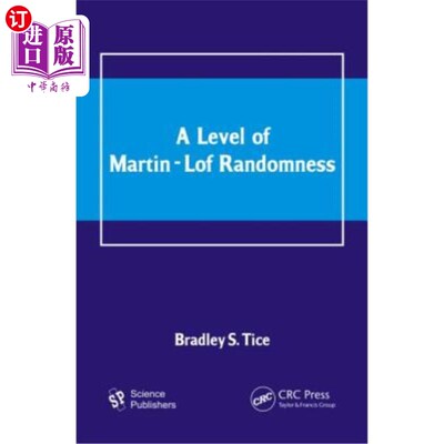 海外直订A Level of Martin-Lof Randomness 马丁洛夫的随意性