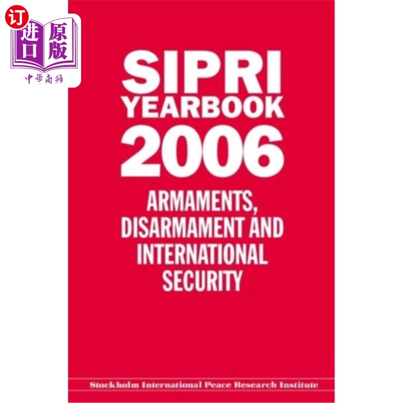 海外直订SIPRI Yearbook: Armaments, Disarmament and International Security SIPRI年鉴：军备、裁军和国际安全