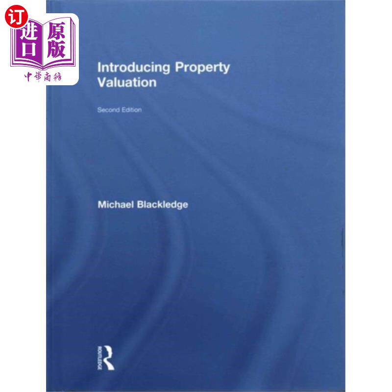海外直订Introducing Property Valuation 物业估价简介