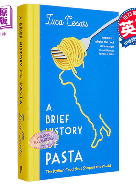 现货 意大利面简史 英文原版 A Brief History of Pasta Luca Cesari【中商原版】