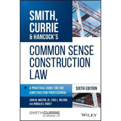 现货 史密斯 柯里与汉考克的常识建筑法 建筑专业实践指南 第6版 Smith, Currie & Hancock'S Common Sense C