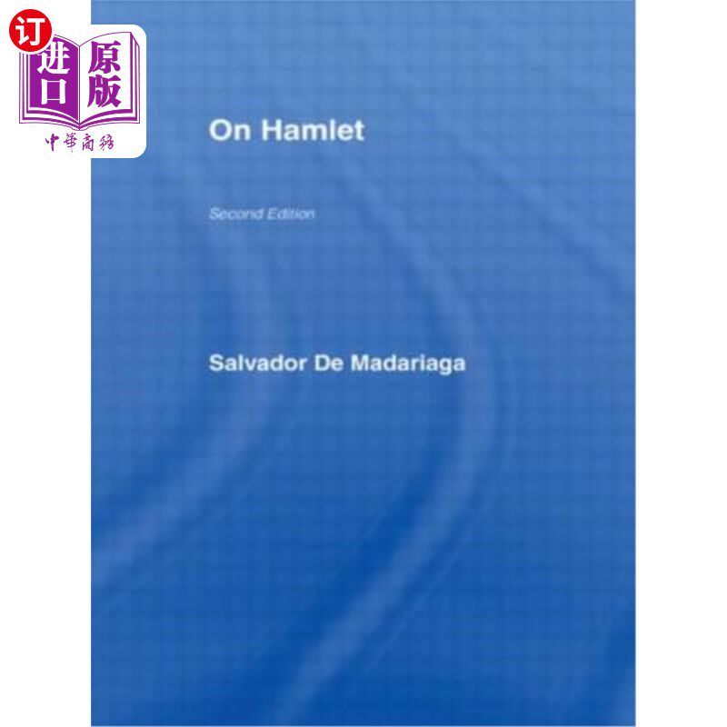 海外直订On Hamlet 论哈姆雷特