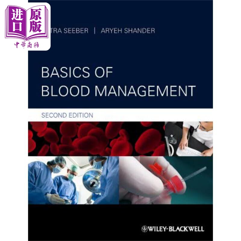 现货 血液管理基础 第2版 Basics Of Blood Management 2E 英文原版 P Seeber【中商原版】