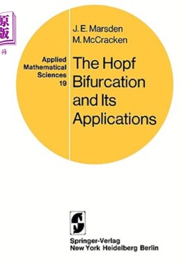 海外直订The Hopf Bifurcation and Its Applications Hopf分支及其应用