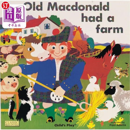 海外直订Old MacDonald Had a Farm 老麦克唐纳有个农场