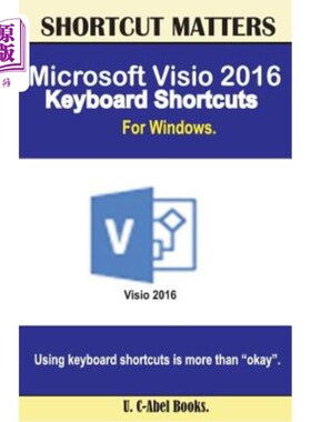 海外直订Microsoft Visio 2016 Keyboard Shortcuts For Windows Microsoft Visio 2016 Windows键盘快捷方式
