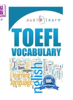 海外直订TOEFL Vocabulary AudioLearn 托福词汇AudioLearn