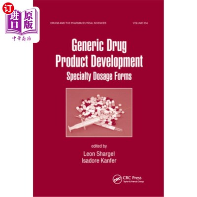 海外直订医药图书Generic Drug Product Development: Specialty Dosage Forms 仿制药产品开发:特殊剂型