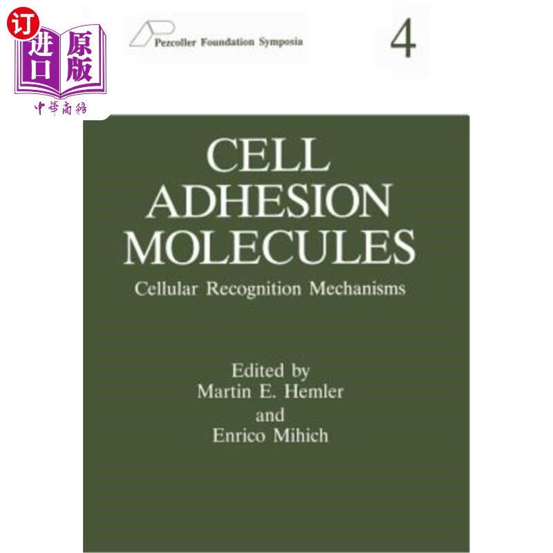 海外直订Cell Adhesion Molecules: Cellular Recognition Mechanisms 细胞粘附分子：细胞识别机制