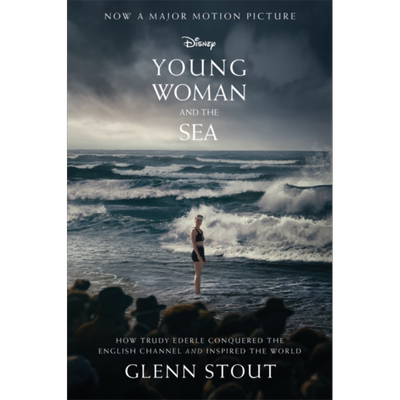 泳者之心 年轻女子与海 迪士尼电影小说 Young Woman and the Sea 英文原版 Glenn Stout Trudy Ederle故事改编【中商原版】