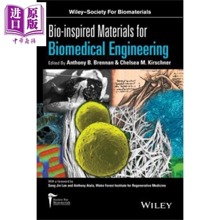 Bio wiley 中商原版 Engineering 生物医学工程 仿生材料 英文原版 Materials Inspired Brennan 现货 For Anthony Biomedical